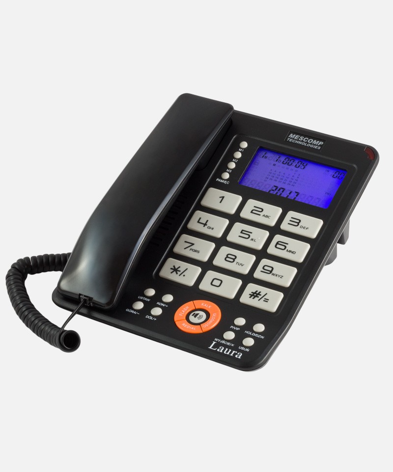 Telefon przewodowy MT816 Laura