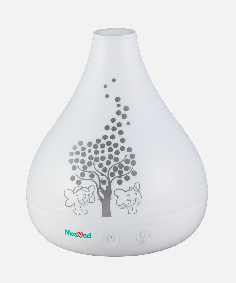 Nawilżacz z funkcją lampki nocnej i aromatyzera MM-727 Volcano